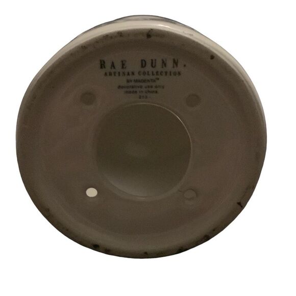 Pre Owned Rae Dunn By Magenta Baby Bird Bird Feeder Artisan Collection Unique - Picture 8 of 13